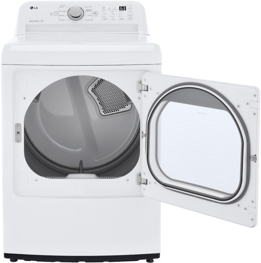 DLE7150W LG 7.3 cu.ft. Ultra Large High Efficiency Electric Dryer White