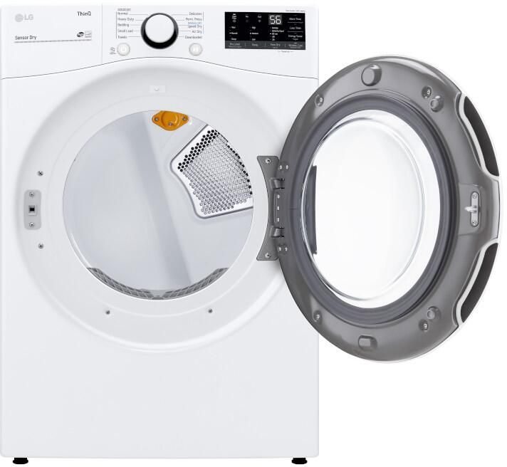DLG3601W LG 27" 7.4 cu.ft. Ultra Large Capacity Gas Dryer with Sensor