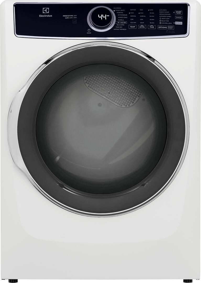 Electrolux Steam System 7kg Wash And Dry Notice ELFE7537AW Electrolux 27" 8.0 cu ft Front Load Electric Dryer - White