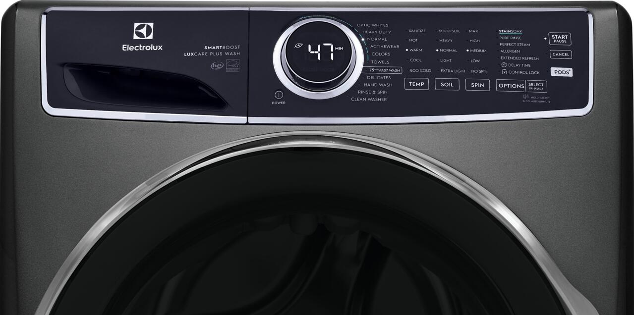 ELFW7637AT Electrolux 27" 4.5 cu ft Front Load Washer Titanium