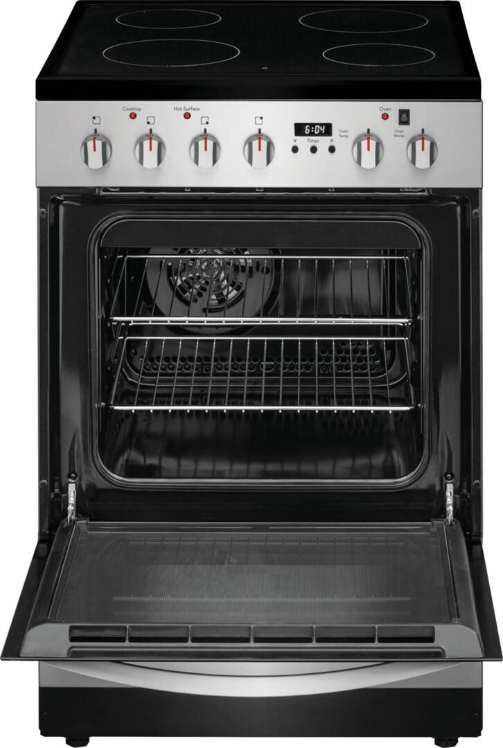 FCFE2425AS Frigidaire 24" Freestanding Electric Range Stainless Steel