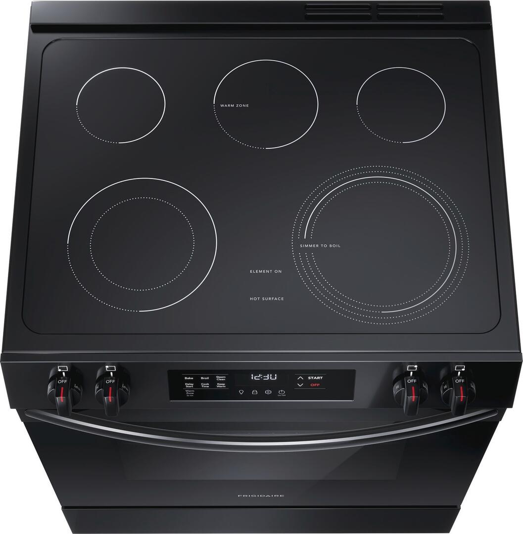 FCFE3062AB Frigidaire 30" Front Control Electric Range with 5 Elements