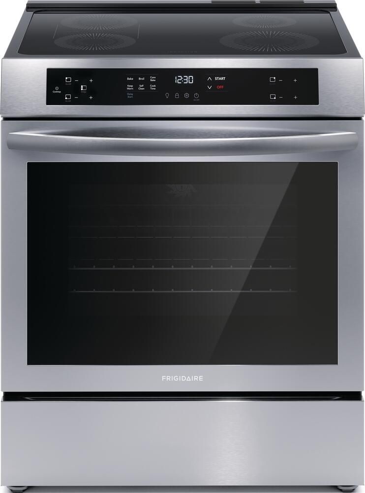 FCFI3083AS Frigidaire 30" Freestanding Electric Induction Range with 4