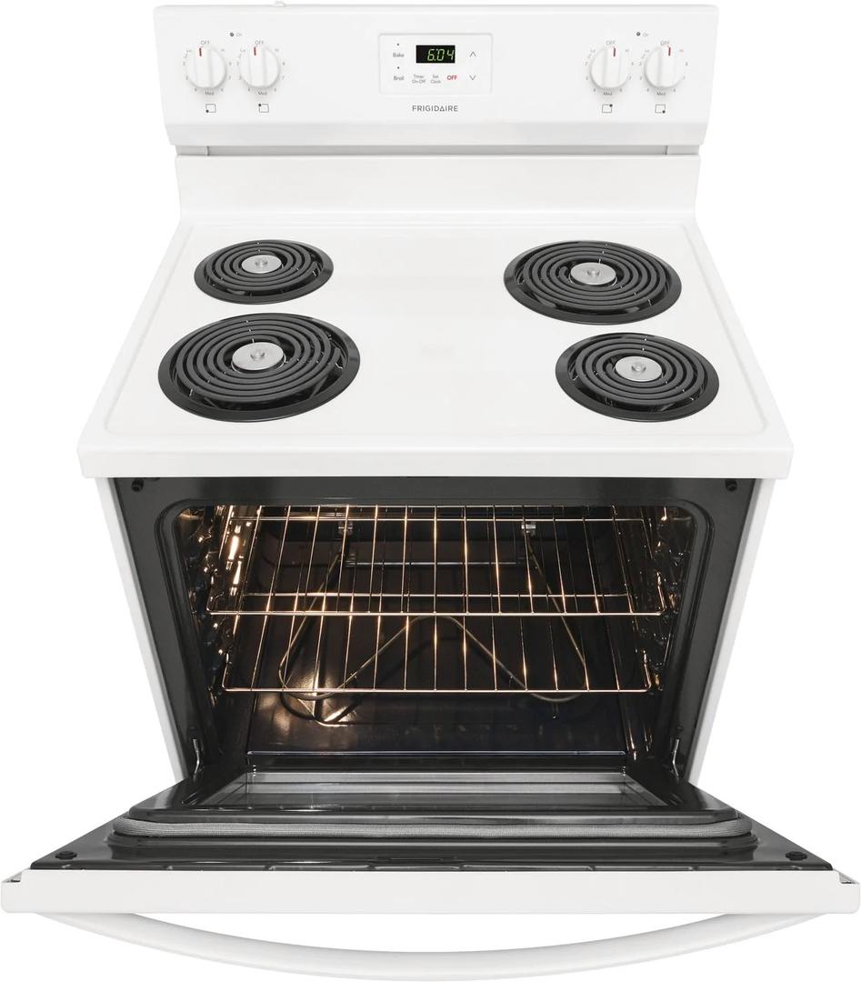 FCRC3012AW Frigidaire 30" Freestanding Electric Range with Hi/Lo Broil