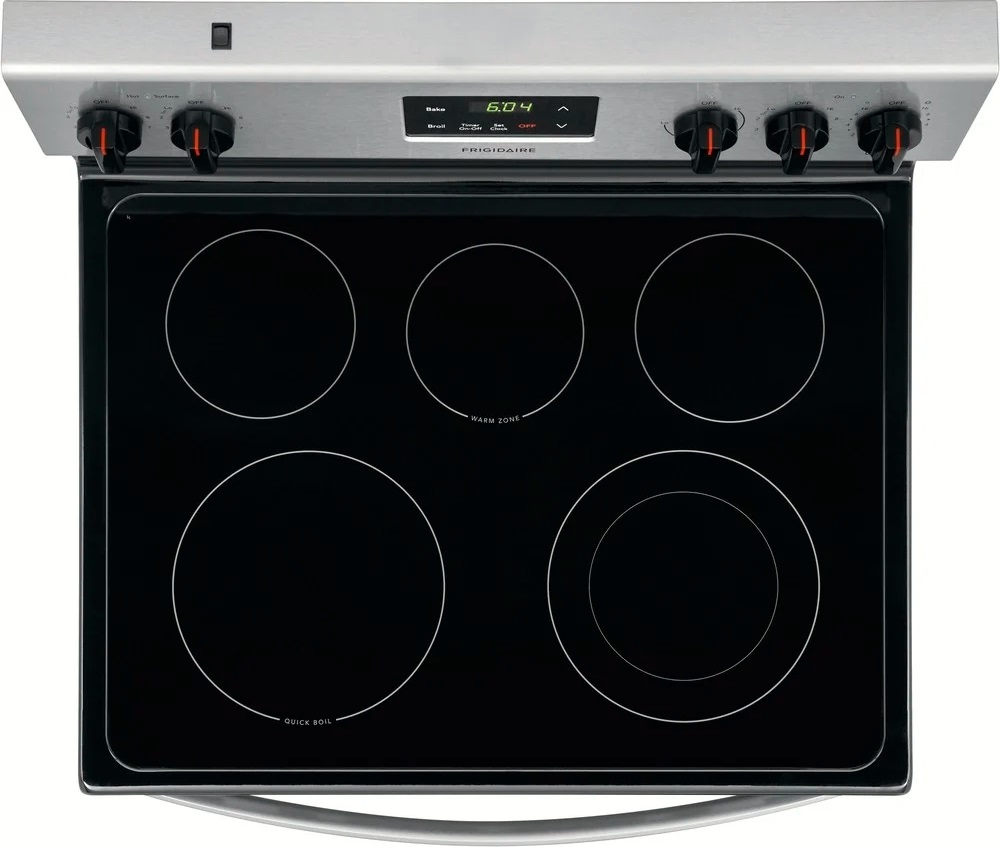 FCRE3052AS Frigidaire 30" Freestanding Electric Range with Quick Boil
