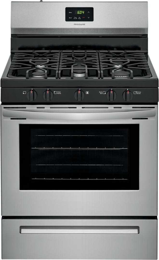 FCRG3052AS Frigidaire 30" Freestanding Gas Range with Quick Boil and