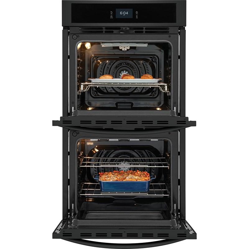 FCWD2727AB Frigidaire 27" Electric Double Convection Wall Oven Black