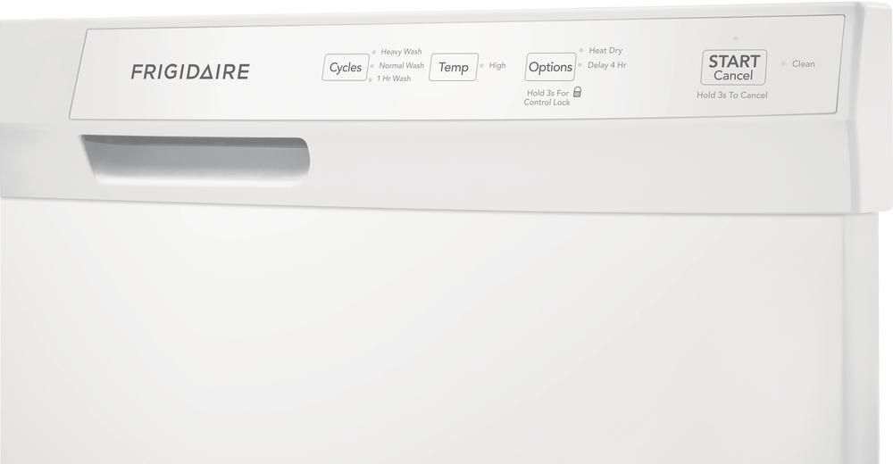 FFCD2413UW Frigidaire 24" BuiltIn Dishwasher with Heated Drying System
