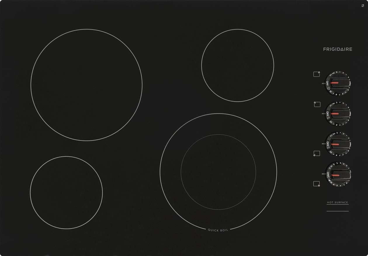 FFEC3025UB Frigidaire 30" Electric Smoothop Cooktop with Hot Surface