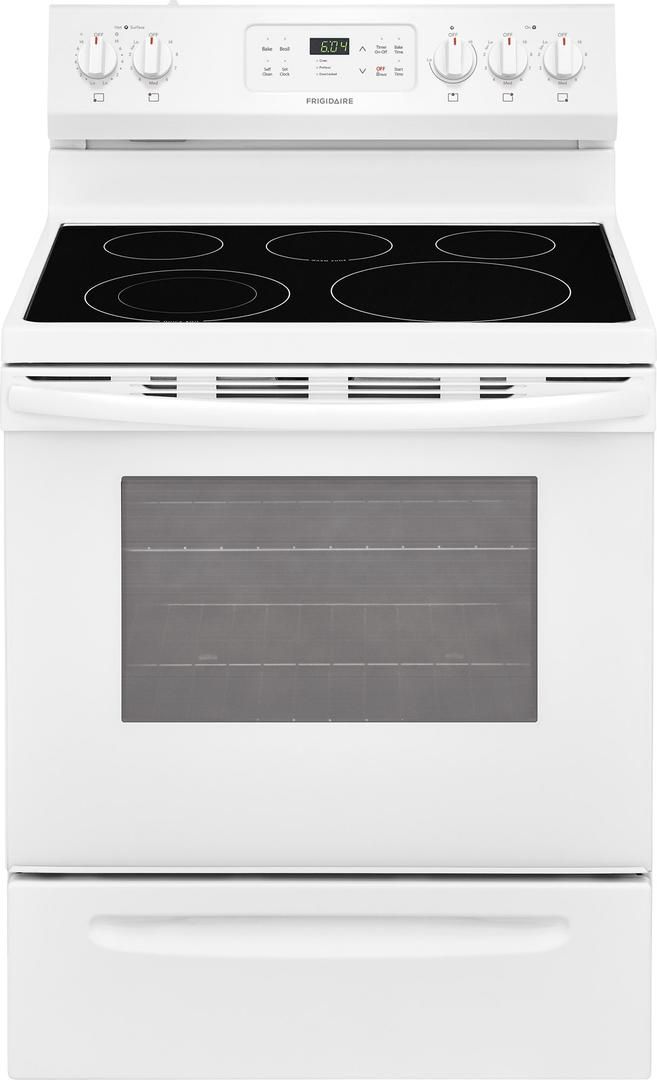 FFEF3054TW Frigidaire 30" Freestanding Electric Range with Quick Boil