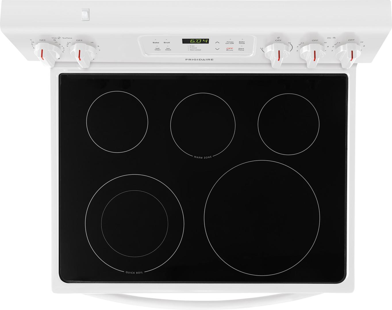 FFEF3054TW Frigidaire 30" Freestanding Electric Range with Quick Boil