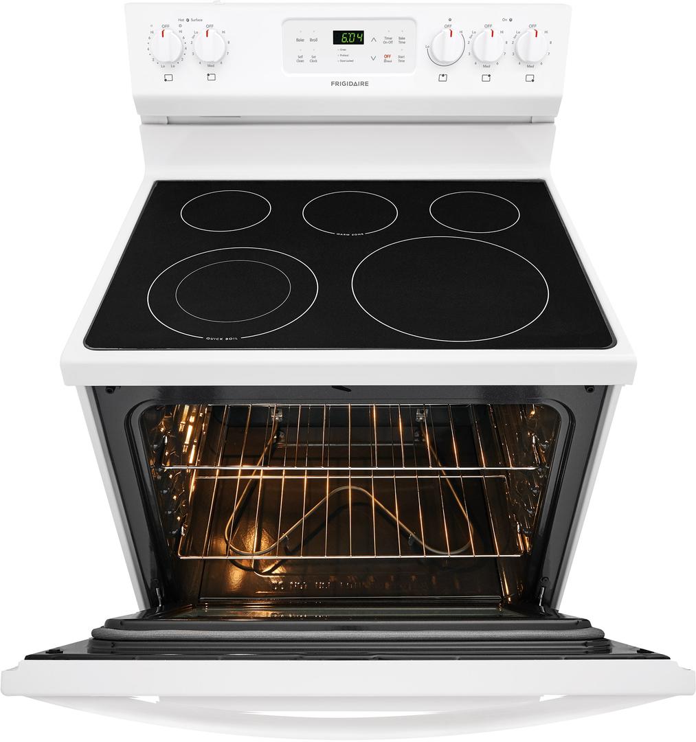 FFEF3054TW Frigidaire 30" Freestanding Electric Range with Quick Boil