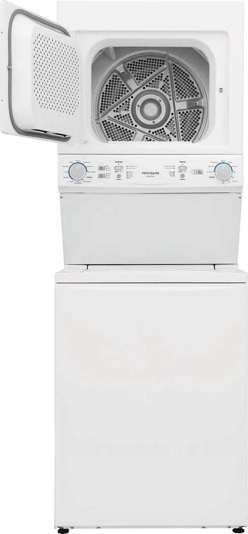 FLCE7523AW Frigidaire 27" Long Vent Stacked Electric Laundry Center 3
