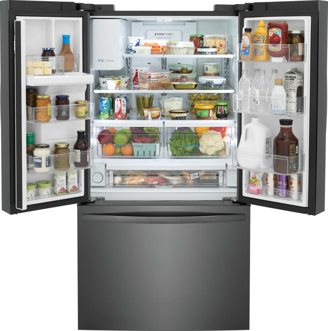 FRFS2823AD Frigidaire 36" 27.8 cu ft French Door Refrigerator Black