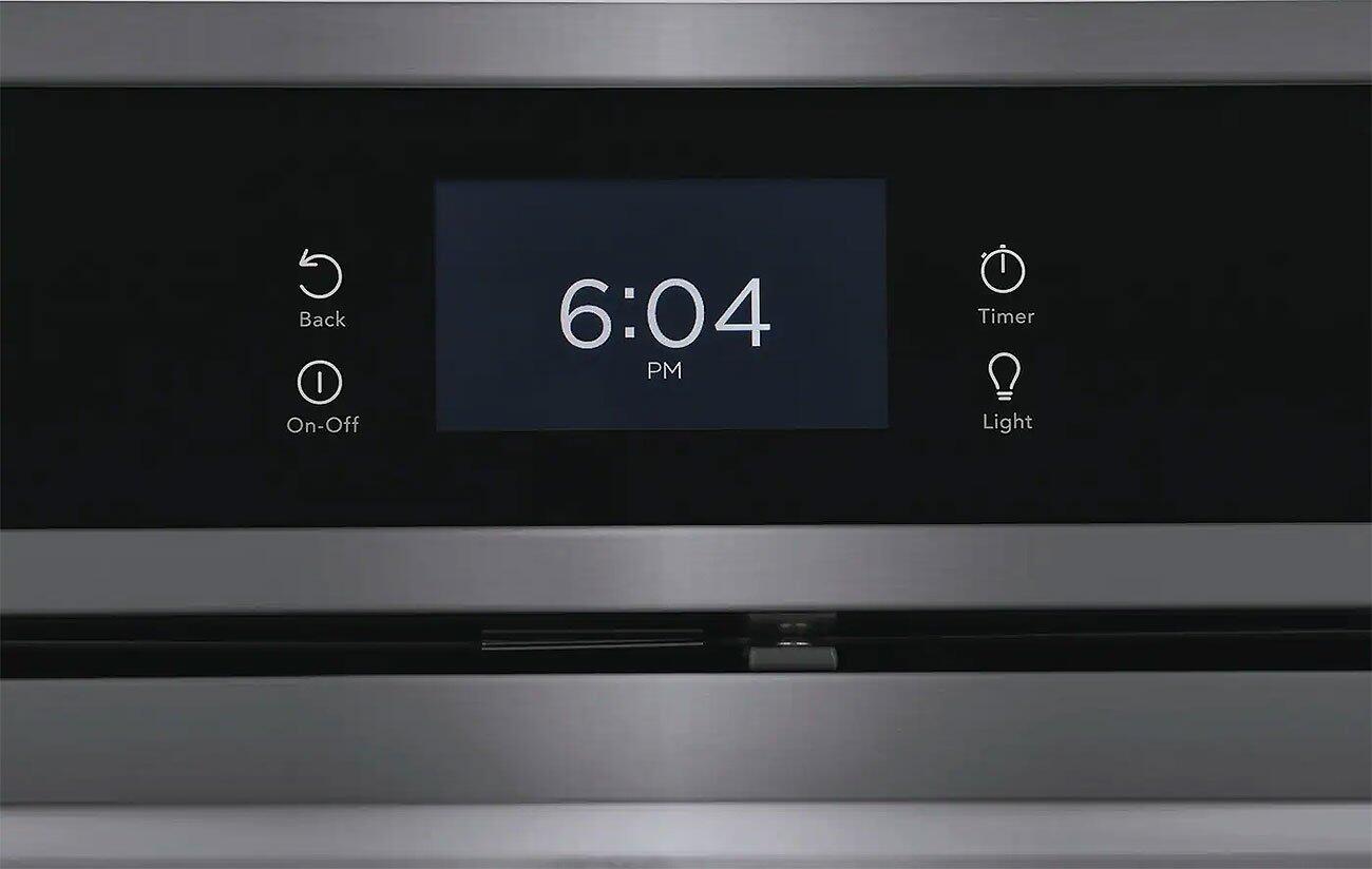 GCWD3067AD Frigidaire Gallery 30" Electric Double Wall Oven with Total Convection Black
