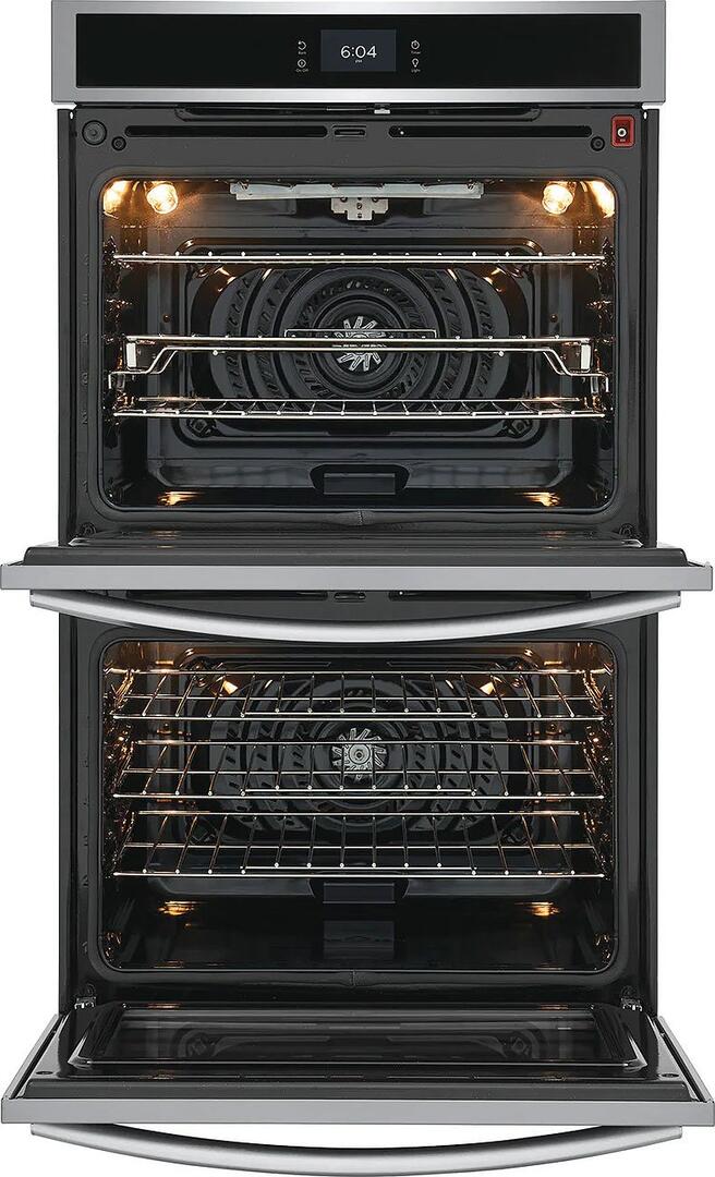 GCWD3067AF Frigidaire Gallery 30" Electric Double Wall Oven with Total Convection Stainless Steel