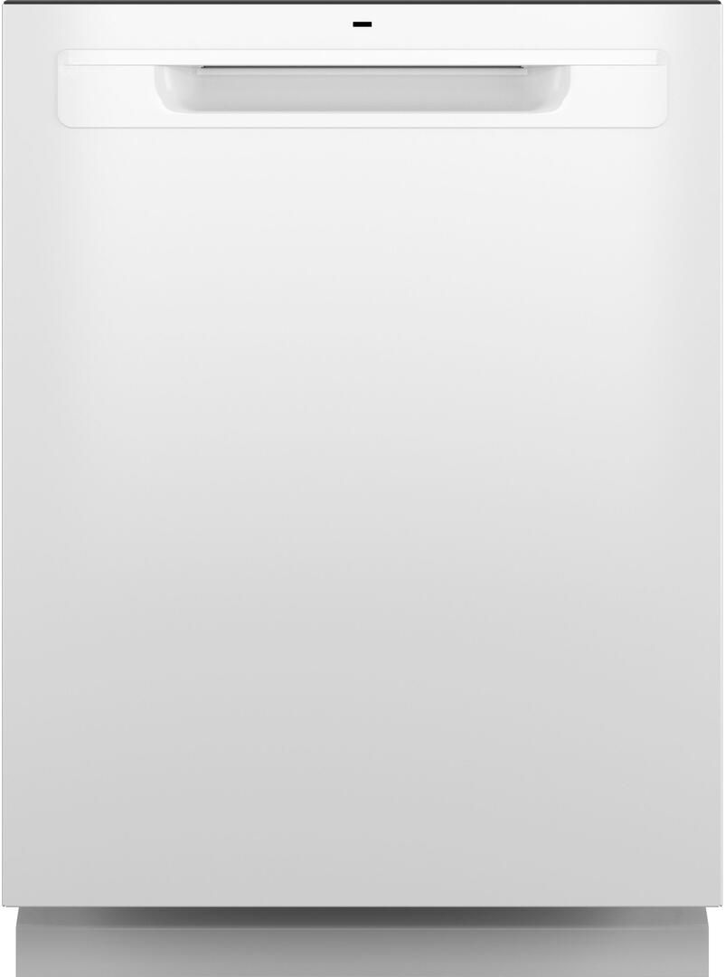 GDP630PGRWW GE 24" Top Control Dishwasher White