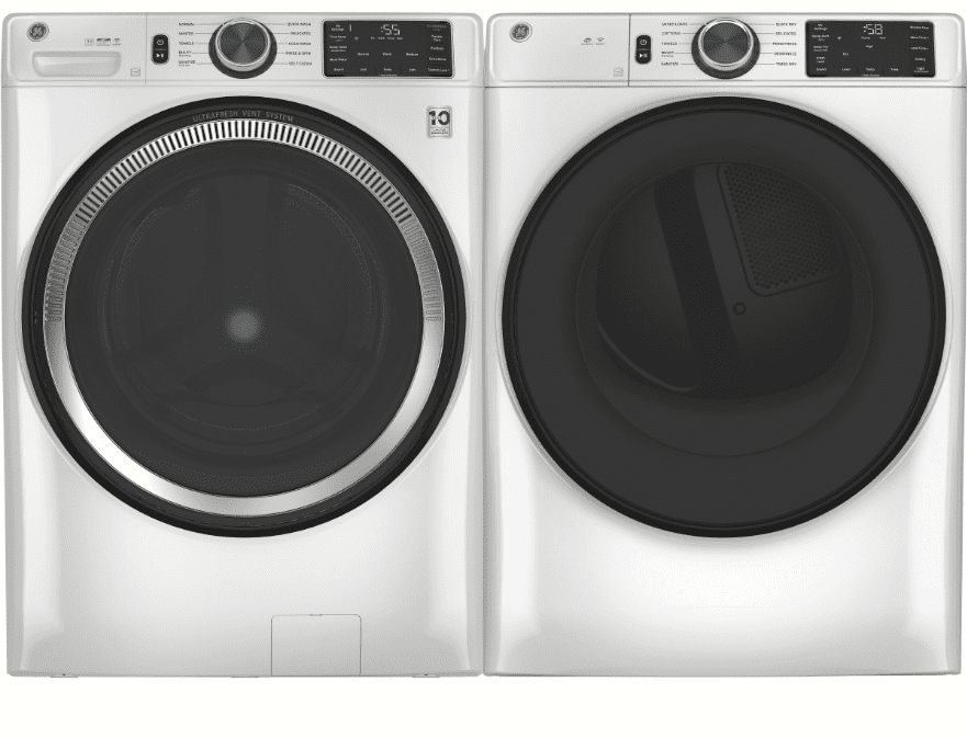 GFW550SSNWW GE 28" Front Load Washer 4.8 Cu. Ft. with OdorBlock Wifi