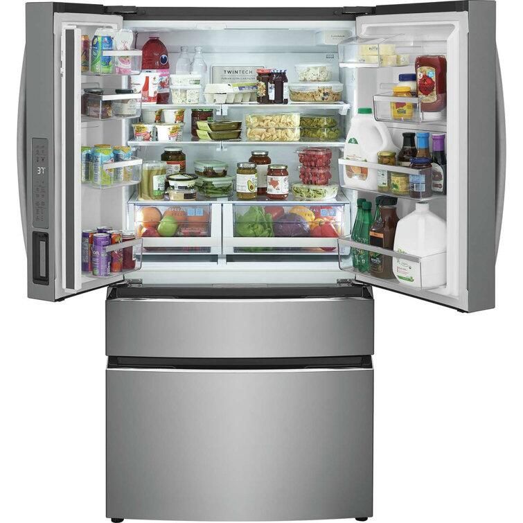 Best Refrigerator With Ice Maker And Water Dispenser GRMN2872AF Frigidaire Gallery Series Freestanding 4 Door French Door
