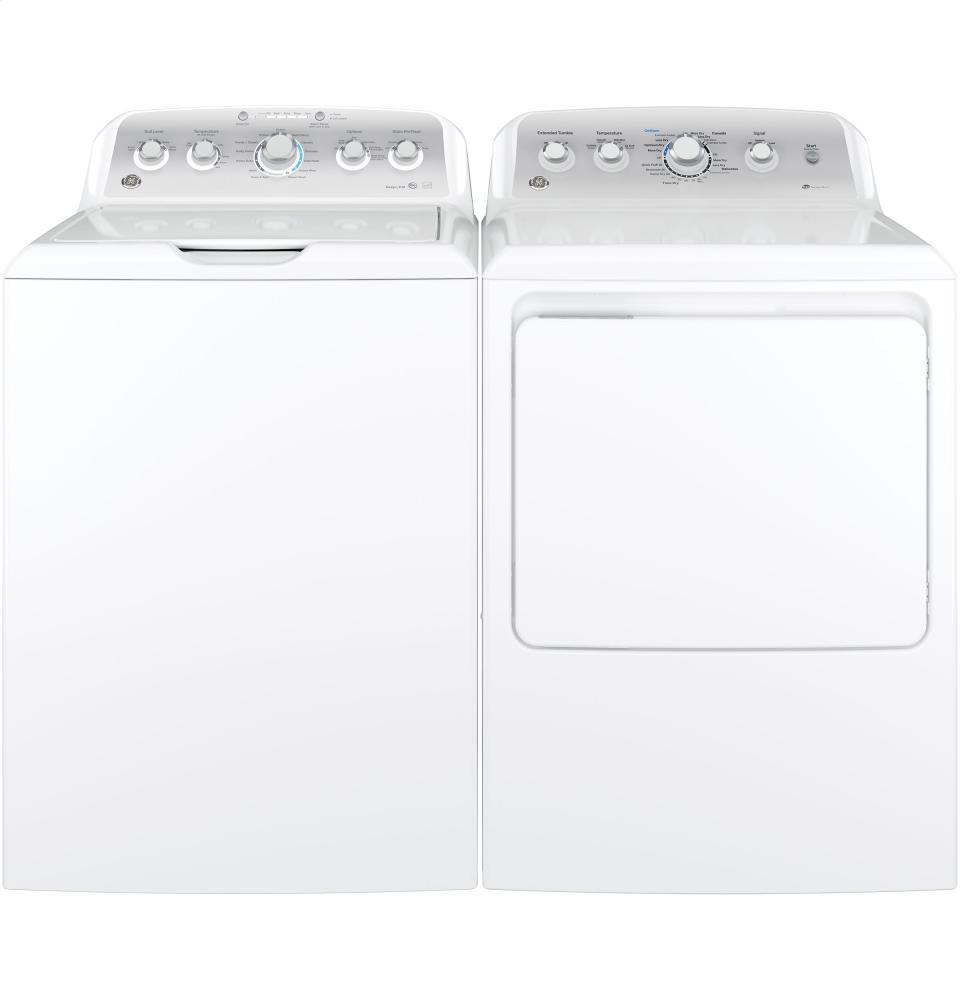 GTD45EASJWS GE 27" Electric Dryer with 7.2 cu. ft. Capacity 4 Drying