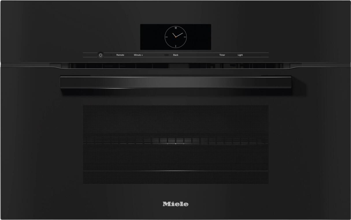 H7870BMOBSW Miele 30" VitroLine Speed Oven Obsidian Black