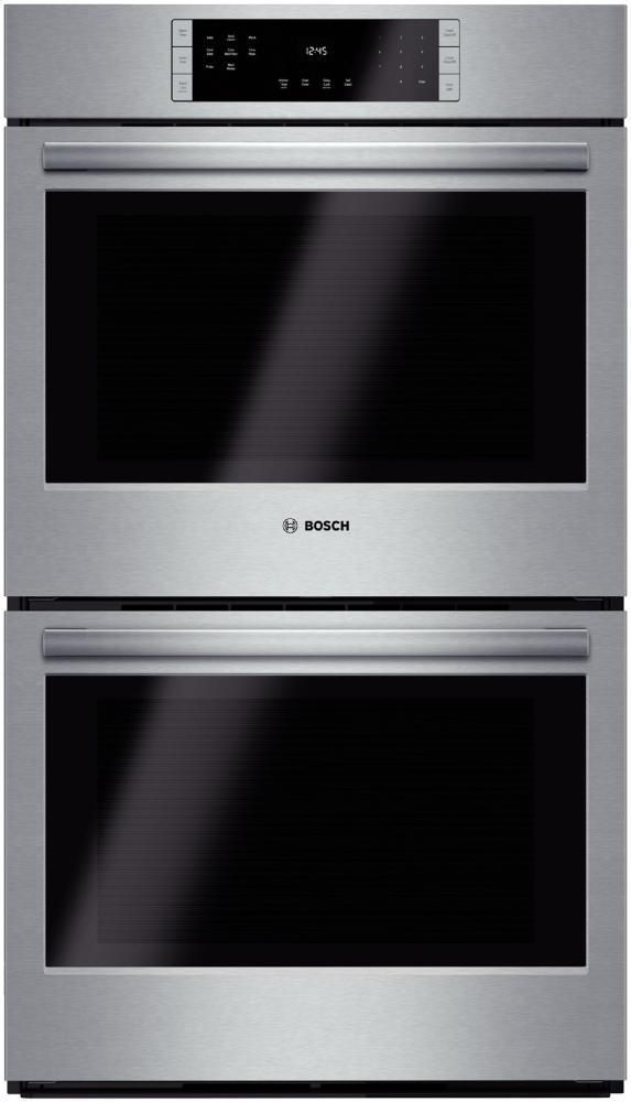 HBL8651UC Bosch 800 Series 30" Double Electric Wall Oven with European