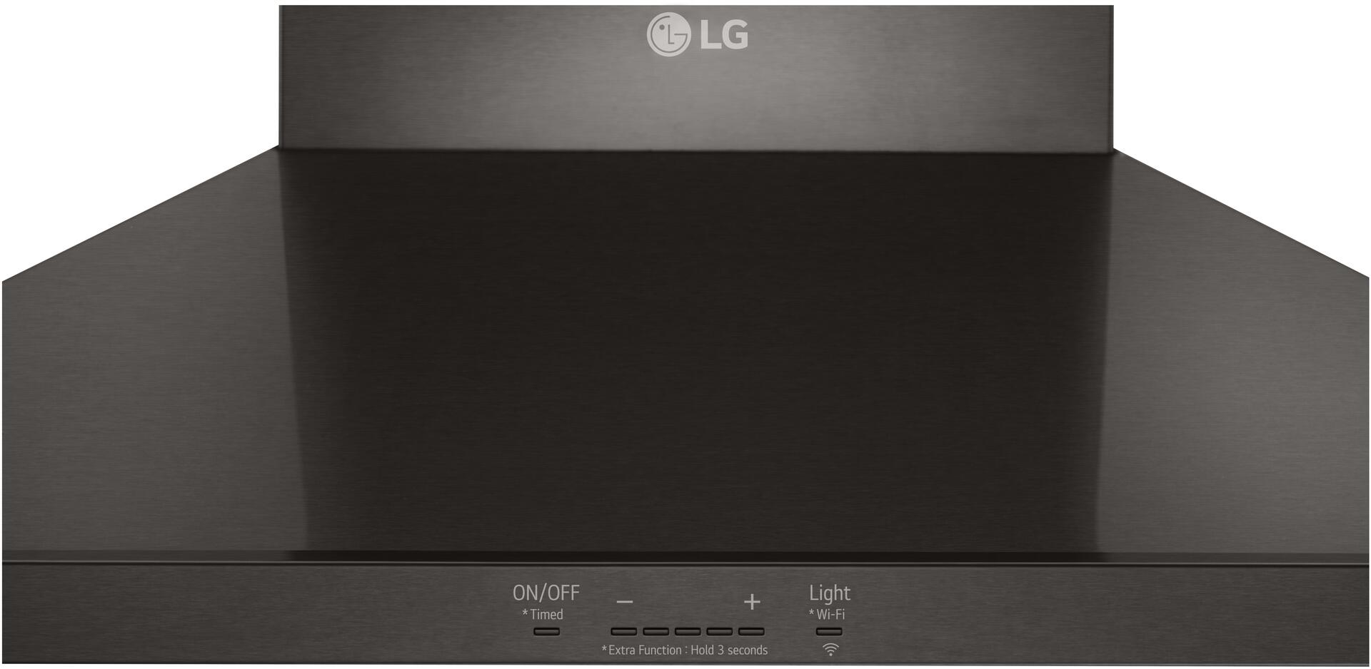 HCED3015D LG 30" Wall Mount Chimney Range Hood with 600 CFM WiFi