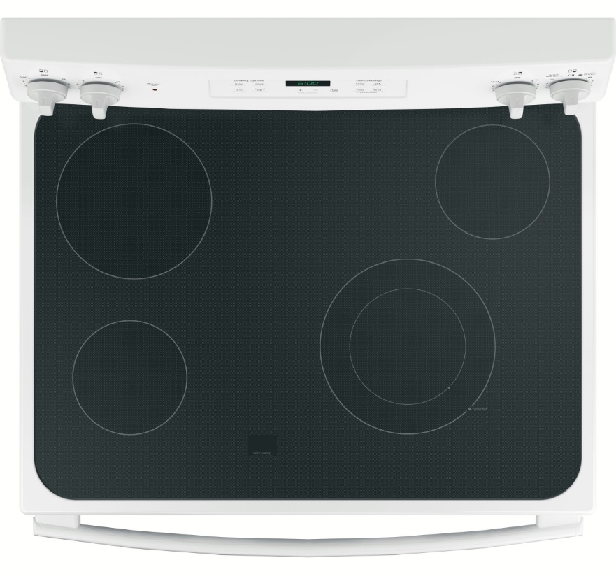 JBS60DKWW GE 30" FreeStanding Electric Range with 5.3 cu. ft. Capacity