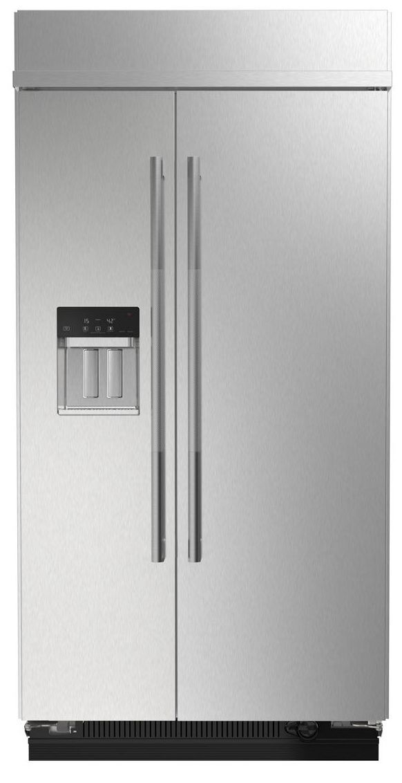 JBSS42E22L JennAir 42" Built In Side by Side Refrigerator with