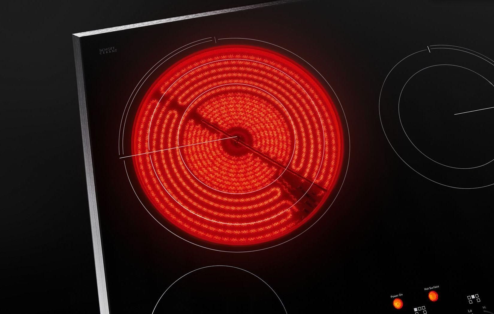 JEC4536KS JennAir 36" Lustre Electric Cooktop with 5 Elements Black