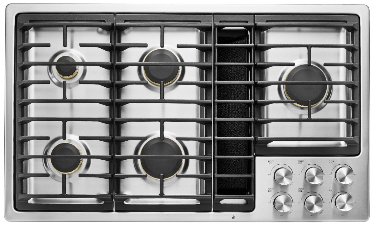 JGD3536GS JennAir 36" EuroStyle Gas Downdraft Cooktop 5 Burners