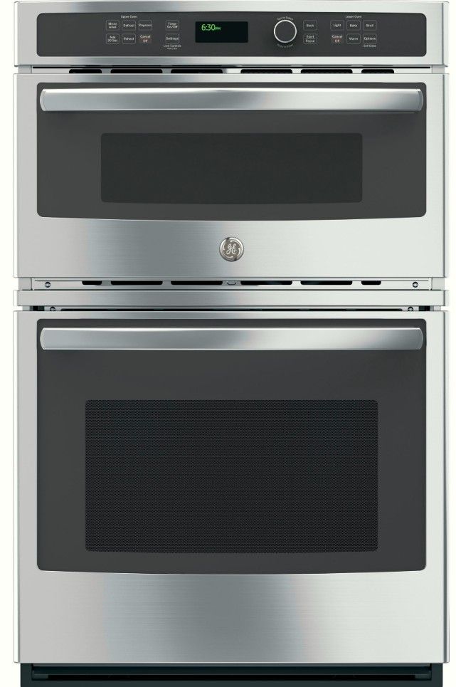 JK3800SHSS GE 27" BuiltIn Combination Microwave/Thermal Wall Oven with