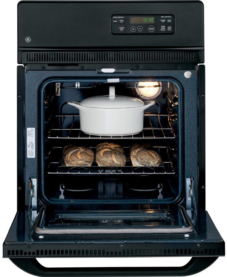 JRS06SKSS GE 24" Electric Single Standard Clean Wall Oven Stainless Steel