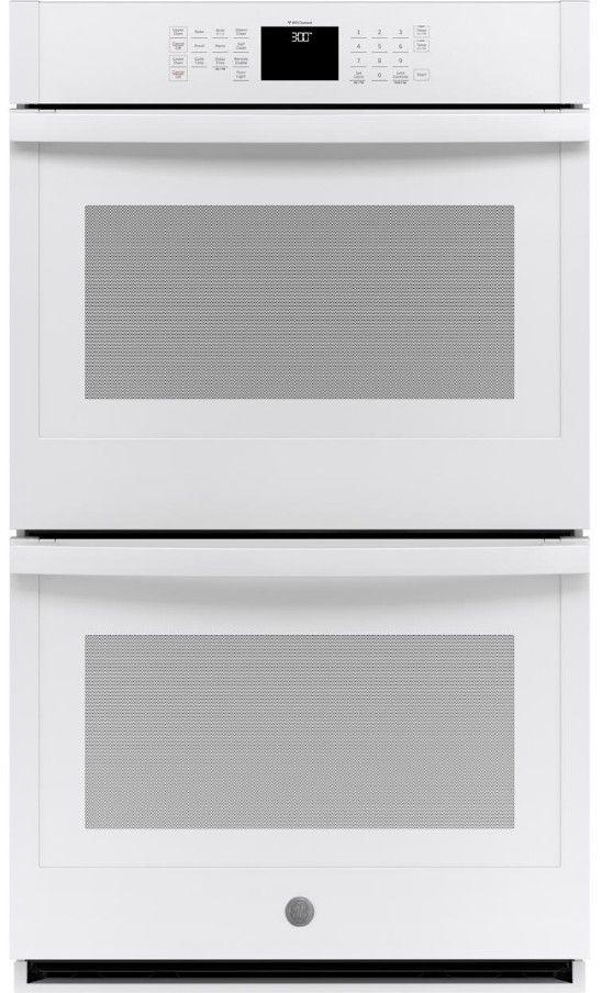 JTD3000DNWW GE 30" Electric BuiltIn Double Wall Oven with Never Scrub