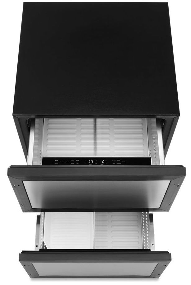 JUCFP242HX JennAir 24" Double Drawer Refrigerator Freezer Panel Ready