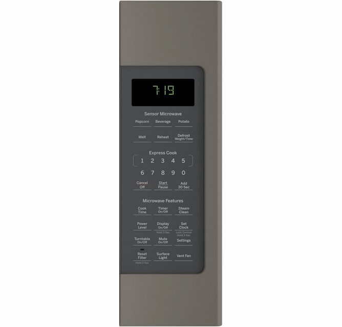 JVM7195EKES GE 30" Series Over-The-Range Sensor Microwave with 1.9 Cu. Ft.  Capacity and Melt