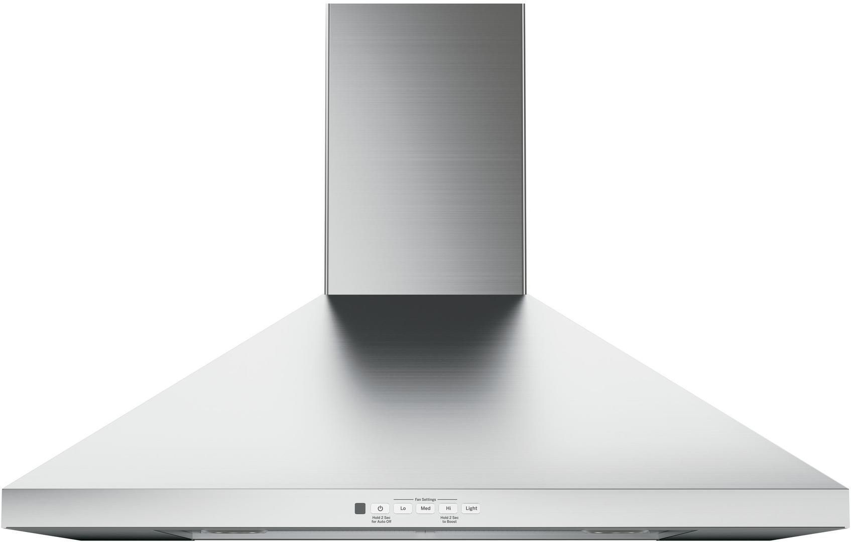 JVW5301SJSS GE 30" Wall Mount Pyramid Chimney Hood Stainless Steel