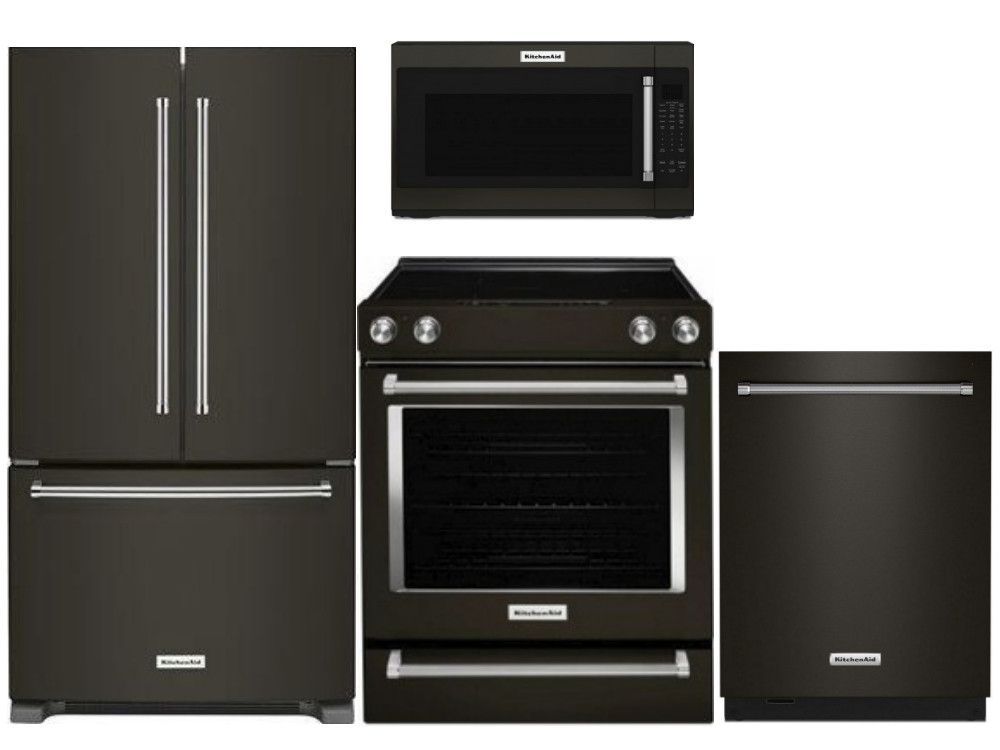 Package KB1 KitchenAid Appliance Package 4 Piece Appliance Package