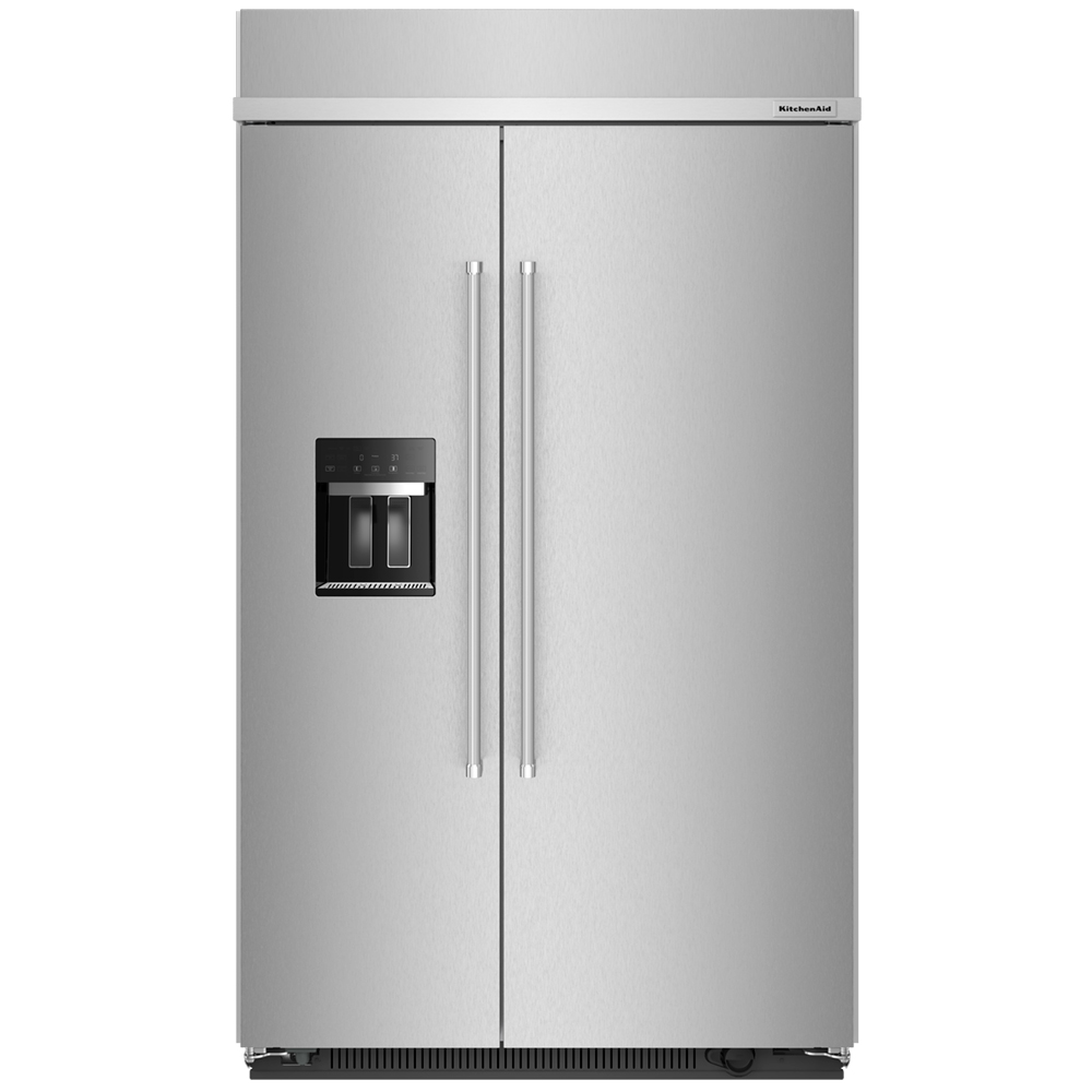 KBSD708MPS Kitchenaid 48" BuiltIn Side by Side Refrigerator with Ice