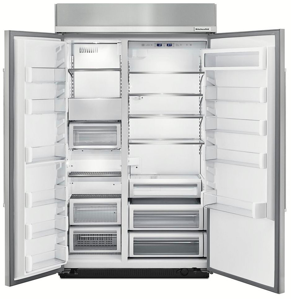 KBSN608ESS KitchenAid 48" 30.0 Cu. Ft BuiltIn Side by Side