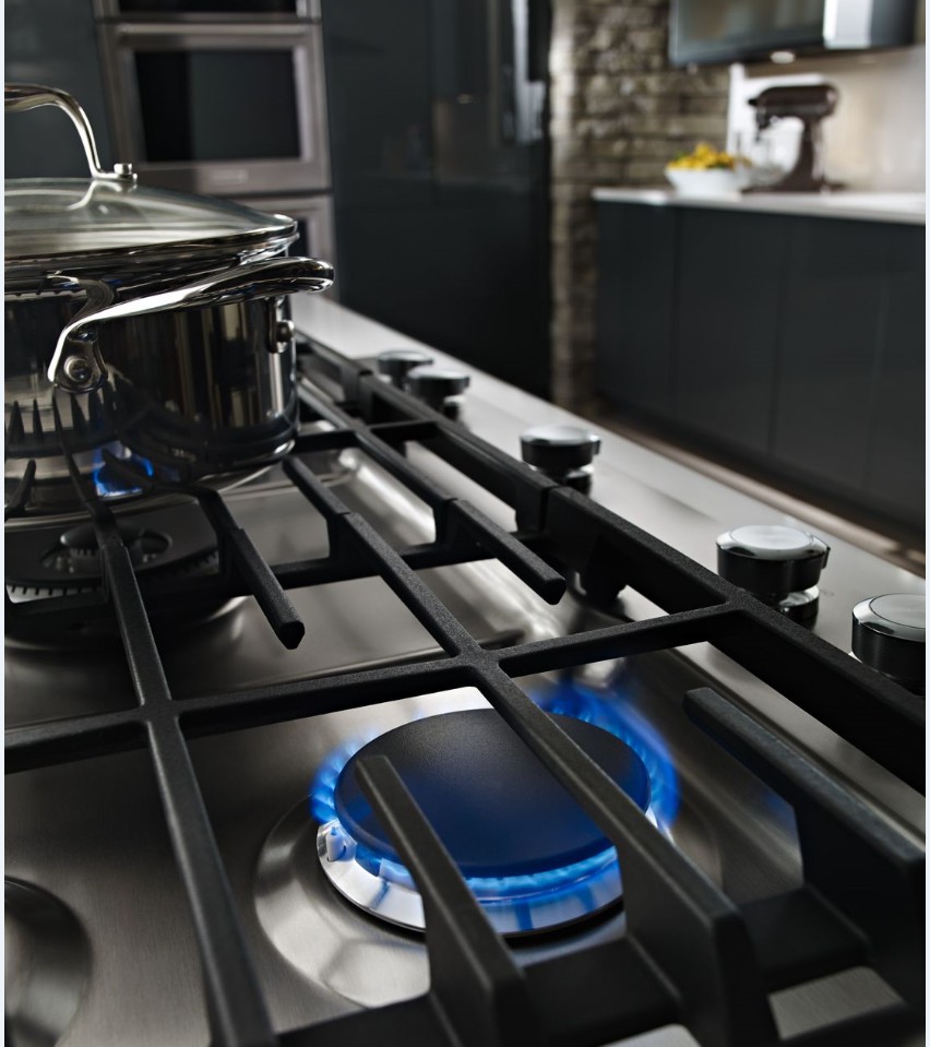 KCGS556ESS KitchenAid 36'' 5Burner Gas Cooktop With Even Heat Simmer