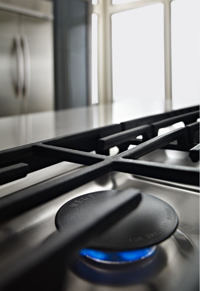 KCGS556ESS KitchenAid 36'' 5Burner Gas Cooktop With Even Heat Simmer