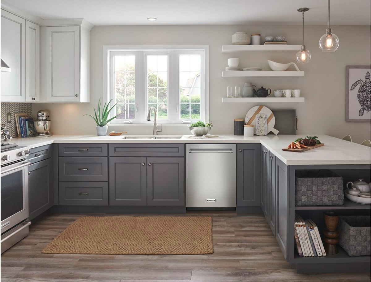 KDTE204KPS KitchenAid 24" 39 dBA Top Control Built In Dishwasher with