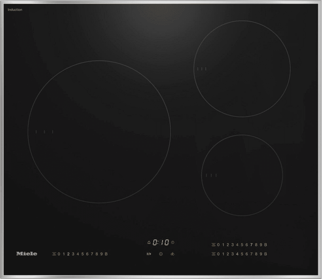 KM7720FR Miele 24" Smart and WiFi Enabled Electric Cooktop with 3