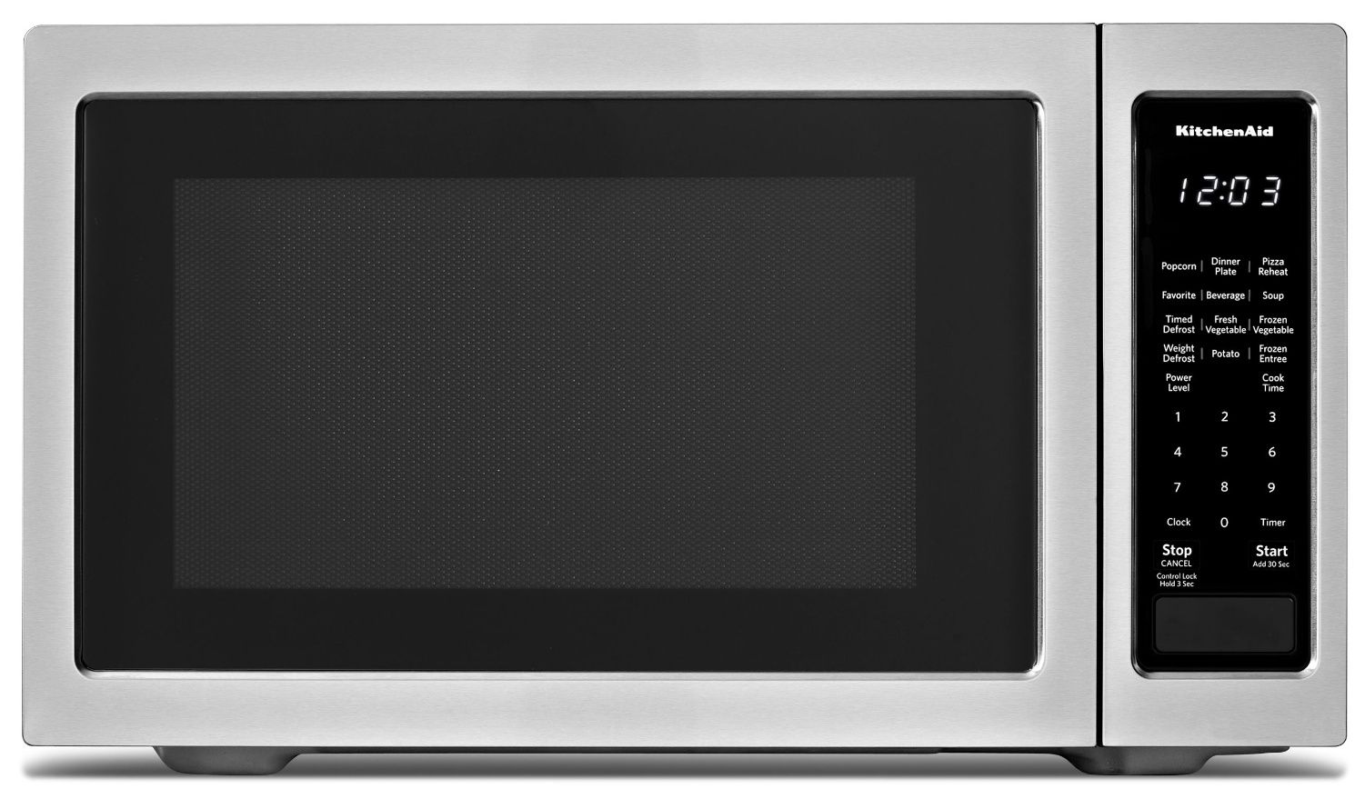 KMCS1016GSS KitchenAid 22" 1.6 Cu Ft Countertop Microwave Oven with