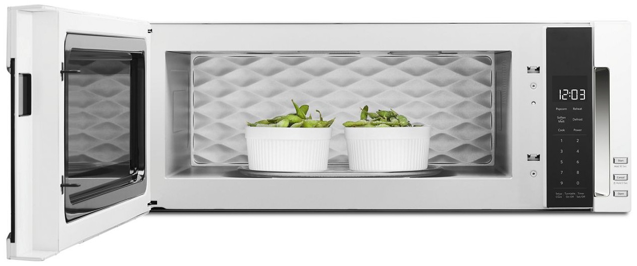 KMLS311HWH KitchenAid 30" Low Profile Over the Range Low Profile Microwave Hood Combination with