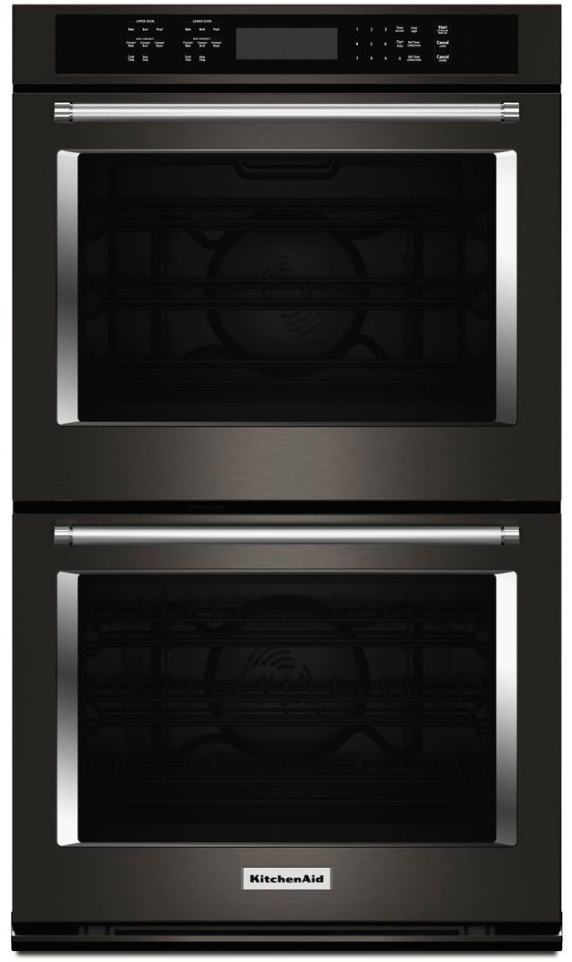 KODE500EBS KitchenAid 30" Double Wall Oven with EvenHeat and True