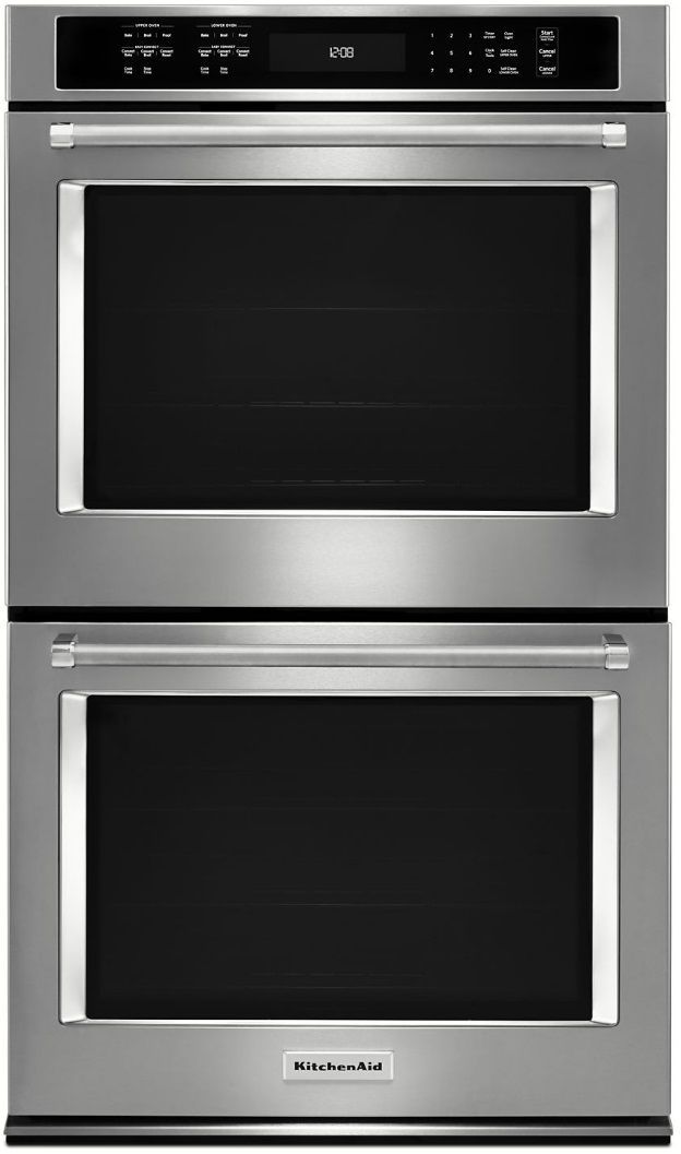 KODE500ESS KitchenAid 30" Double Wall Oven with EvenHeat True