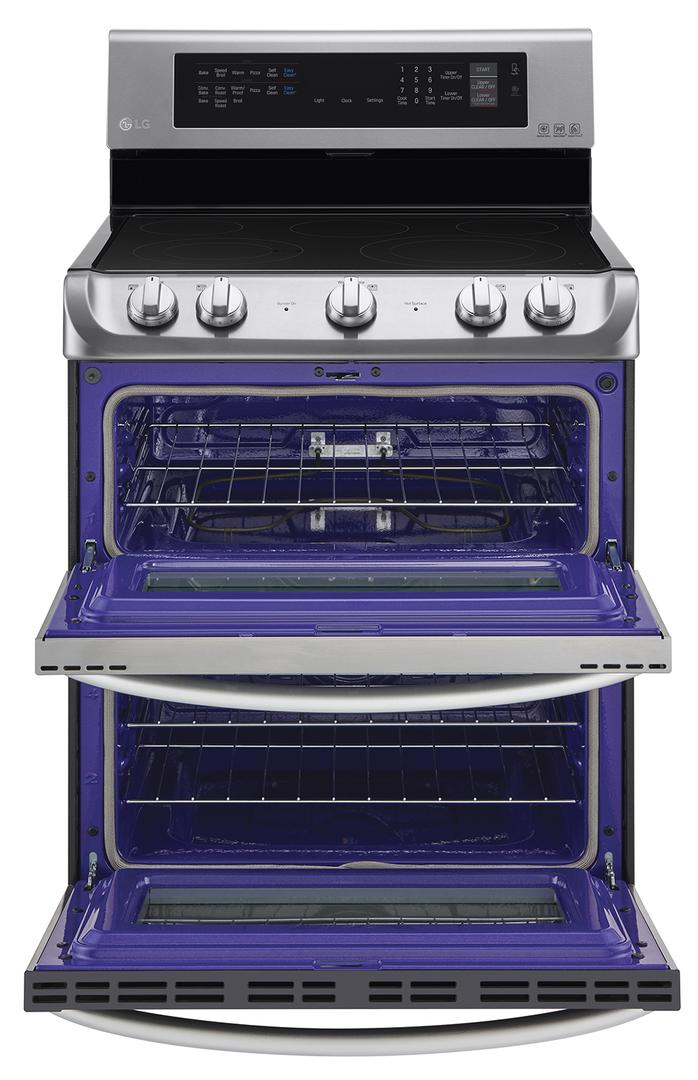 LDE4413ST LG Freestanding 7.3 Cu. Ft. Electric Double Oven with Probake