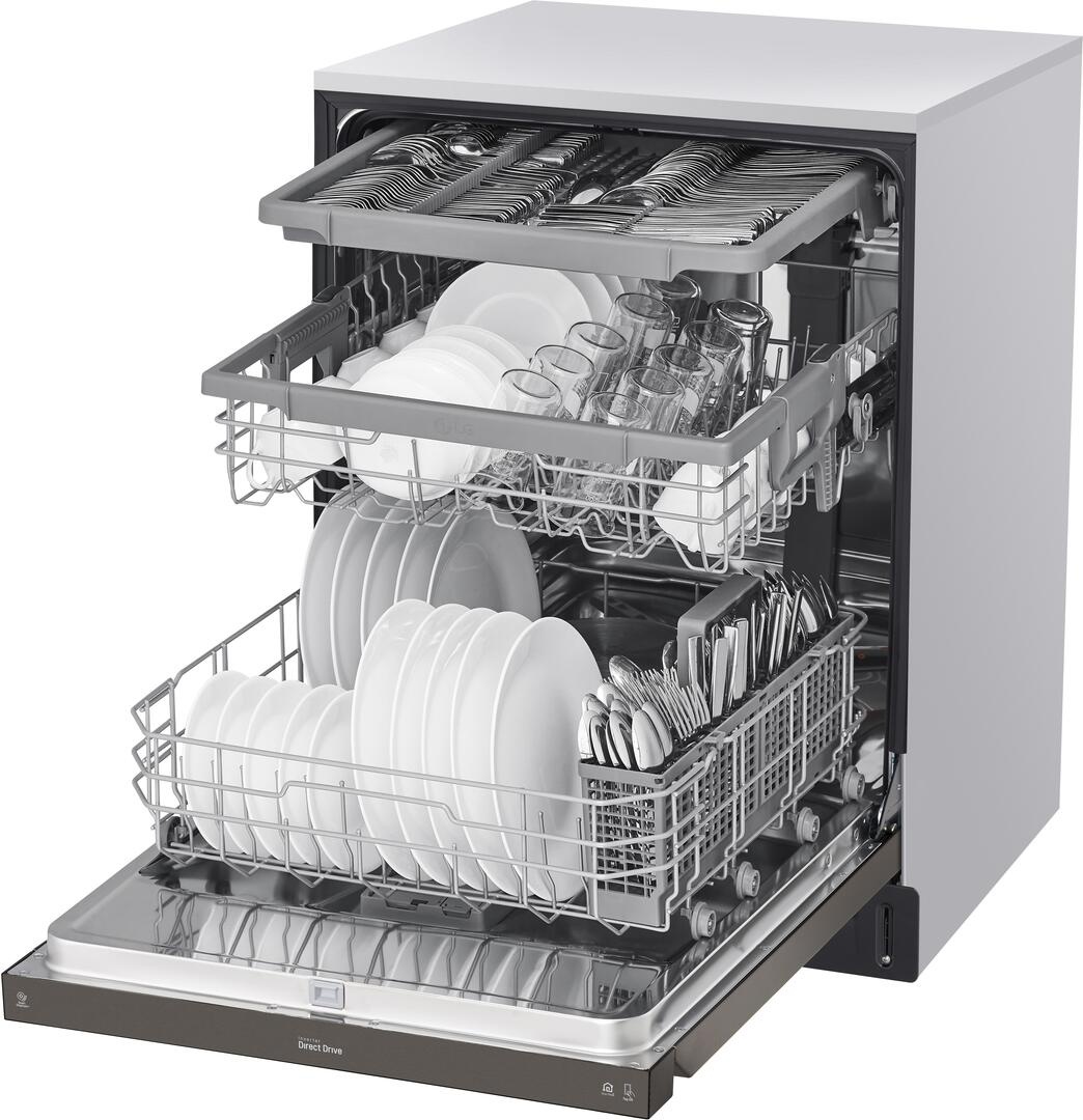 LDFN4542D LG 24" Front Control Dishwasher with Pocket Handle